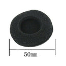 10Pcs Sponge Replacement Earphone Ear Pads Cover Headphone Foam Cushions Black