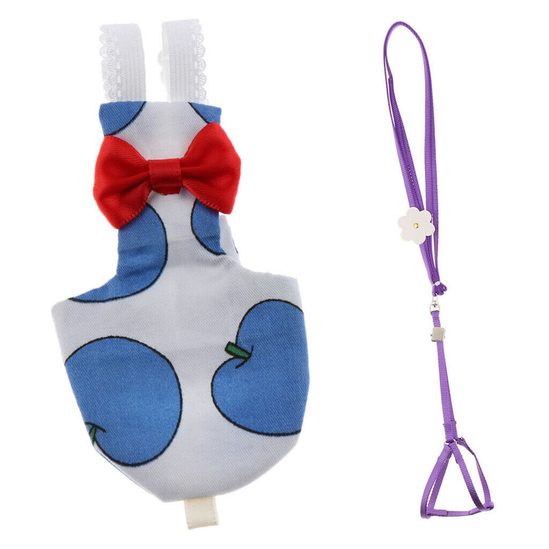 Soft Convenient Comfort Cute Bird Parrot Diaper Purple Birds Travel Walking