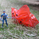 5pcs Plastic Army Playset 9cm Soldier Paratroopers Action Figures Collectibles