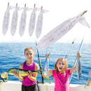 5pcs Unpainted Blank Lure Body 2 Sections Jointbait 105mm Lure 14.8g Q8N3 P A5C6