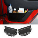 Car Rear Door Net Pocket Storage Box Organizer, Passenger Door Side Insert