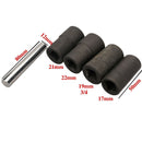 5Pcs Twist Socket Set Locking Wheel Nut Bolt Stud Extractor Removers 17Mm 1