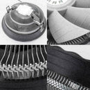 Universal LED CPU Cooling Fan RGB Lighting 4 Pin Intel Radiator Cooler Desk P3C7