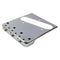 Chrome Guitar Bridge Cut-Down Sides Compensated Brass Saddles Control Plate