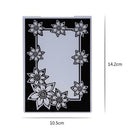 1pc Sun Flower Plastic Embossing Folder Template For Scrapbook Photo Album