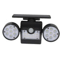 30Led Solar Light Dual Head Solar Lamp Spotlight Waterproof Outdoor Adjusta