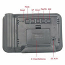 Digital Weather Temperature Humidity Wall Projection Snooze Alarm Clock LED Y7K4