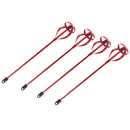 4xPaint Mud Mixer For Drill 1-5 Gallon Buckets Paddle Mud Mixing Tool