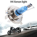 DC12V 35W H4 Headlight 3Contactor Halogen Xenon Super White Car Bulb Hot