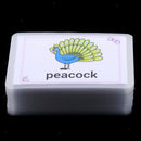 80PCS KIDS LANGUAGE EARLY EDUCATIONAL SIGHT WORDS FLASH CARDS COGNITION CARDS