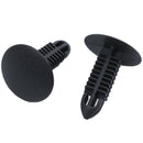10 pcs 6 mm Drilling Diameter Plastic Rivets Close Defense Bumper Clips Pus