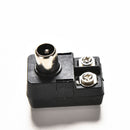 75 300ohm IEC TV PAL Male Adapter Connector Antenna Match Transformer Balun MO