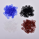 100x Silicone Rubber O-Ring Switch Dampeners For Keyboard Dampers Keycap blac JR