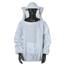 Durable Beekeeping Jacket Veil Smock Supplies Hat Sleeve Suit Fit for Most