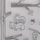 Tree squirrel & nut Transparent Clear Stamp DIY Scrapbooking Photo-Albums Dec ME