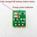 5X(Dd08Crmb Mini Dc 5V 1A 3.7V 4.2V Li-Ion Battery Charger Board Module 18 I9F6)