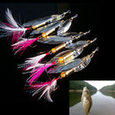 8g Fishing Lure Spoon Bait ideal for Bass Trout Perch pike rotating Fishing  JR