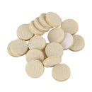 20pcs Self-Stick 3/4 inch Furniture Felt Pads for Hard Surfaces - Oatmeal,