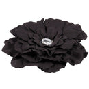 Barrette Hair Clip with Peony Flower and Strass for Baby Girls Women -