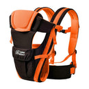 0-24M Breathable Front Facing Baby Carrier Infants Sling Backpack (Orange)