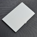 Business Name Credit ID Card Holder Box Metal Stainless Steel Pocket Box Case AU