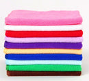 10xMulti-Color Soothing Cotton Face Soft Towels Cleaning Wash Cloth Hand Tow JR