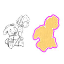 Cutting Die Stencil Scrapbooking Rabbit Stamp Paper Card Embossing Craft