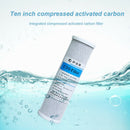 2pcs/set Activated Carbon Block Filter For Water Universal Multifunction 10 Inch