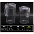 1pc Acrylic Carafe with Lid Pitcher Water Ice Tea Juice Beverage Fruit jug 2L