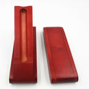 Polished Wooden Fountainer Pen Box Holder for Girl Xmas Gift Desktop Accs
