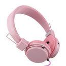 Fashionable Headset Foldable Design Children Kids Over Wired Earphones Head