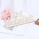 1PC EID Wooden Pendant EID MUBARAK Decor Pendants Ramadan Decor Islam DecorB Bj
