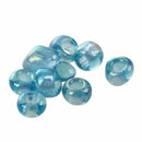 1200Pcs 2mm blue Round Czech Glass Seed Spacer Loose Beads Jewelry DIY Maki