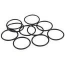 10 pieces 30mm x 2mm Rubber Sealing Discs Oil Filter O Rings black D4G5