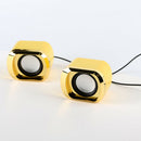 USB 2.0 Notebook Speakers Wired Stereo Mini Computer Speaker for Desktop La E2U6