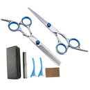 Barber Stylist 6" Thinning Shears Scissors Hair Comb Hair Cutting Set Tool
