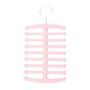 Fishbone Necktie Tie Belt Hanger Rack Shawl Scarf Clip Home Organizer Hold3C