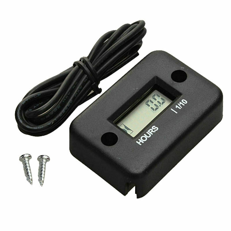 1 x Hour Meter for Motorcycle ATV Snowmobile Marine Boat Yama Ski Dirt JEY