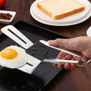 Stainless Steel Double-sided Shovel Clip Barbecue Clip Camping Kitchenware N7D2