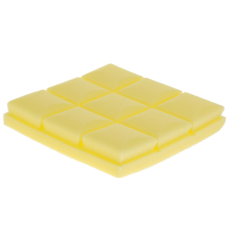 6pcs Acoustic Foam Sound Absorption Panels Sound Isolation Foam Yellow Color