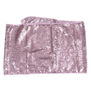 Rectangle Sequin Tablecloth Banquet Table Runner Wedding Reception Party De