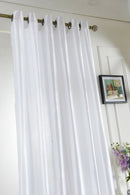 100x200cm Tulle Door Window Curtain Drape Panel Sheer Valance Divider White