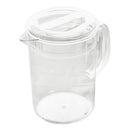 1pc Acrylic Carafe with Lid Pitcher Water Ice Tea Juice Beverage Fruit jug 2L