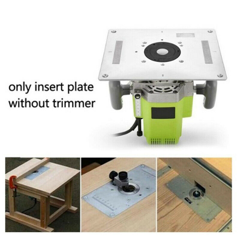 Woodworking Benches Router Table Plate Aluminum Router Table Insert PS Ew