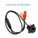 Waterproof 8 LED Car Backup Rear View Reverse Parking HD Camera IR Night Vision