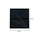 DIY 60*60mm 2V 220MA Mini Solar Panel Module For Battery Cell Phone Charger G9H9