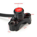 3x 12V Red Motorcycle CNC Engine Stop Start Kill Switch for 22mm Handlebars