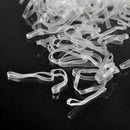 500X Mini clear Hair Elastics Rubber Bands Braids Braiding Plaits Small Bands