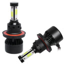 4 Sides H13 9008 2400W 360000LM  LED Headlight Bulb Kit Hi/Lo Beam 600%!
