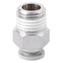 10 Pcs 1/4 inchNPT Male Thread 6mm Tube Push in to Connect Quick Fittings